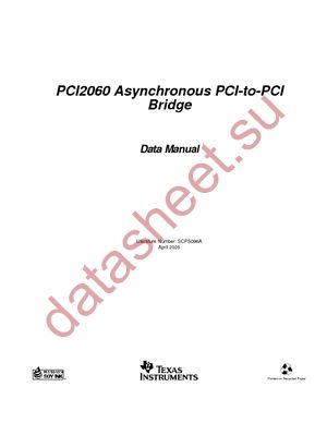 PCI2060GHK datasheet  